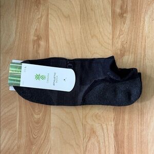Bamboo Black Athletic Socks